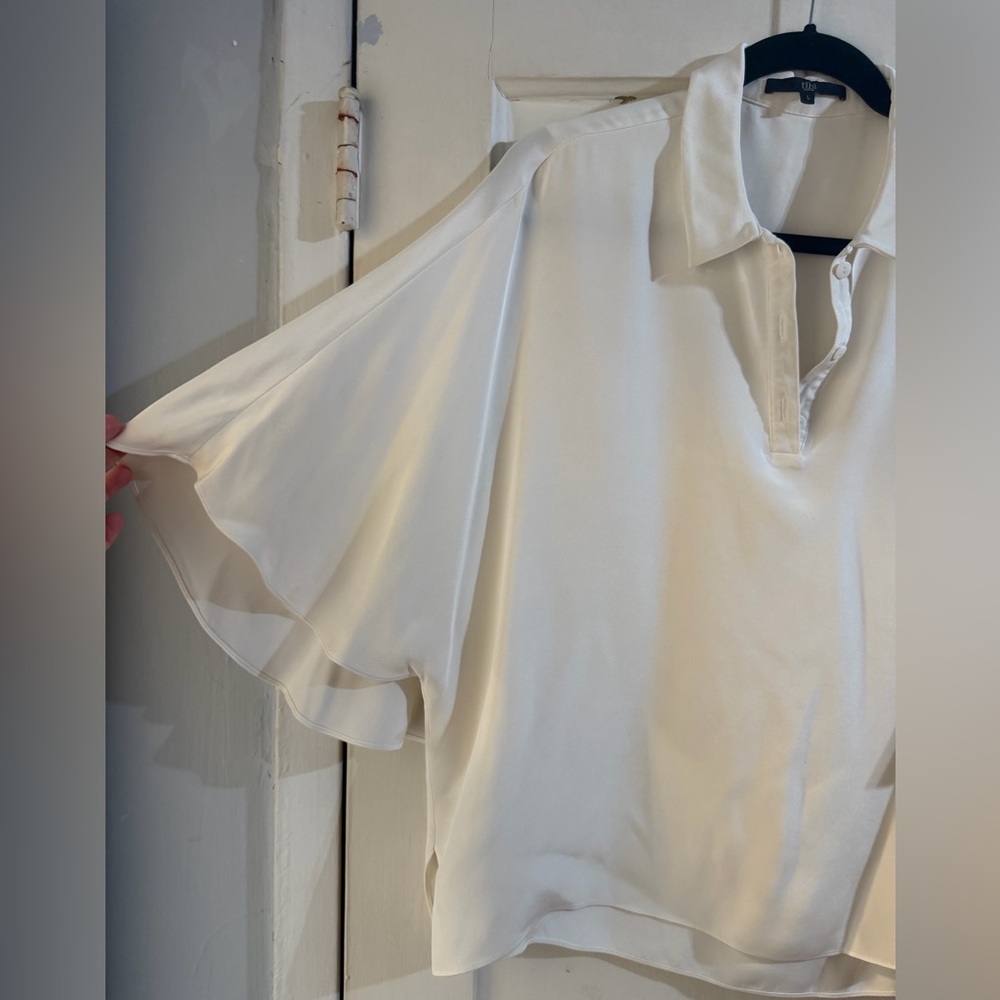 Tibi Silk Blouse L - Picture 4 of 9